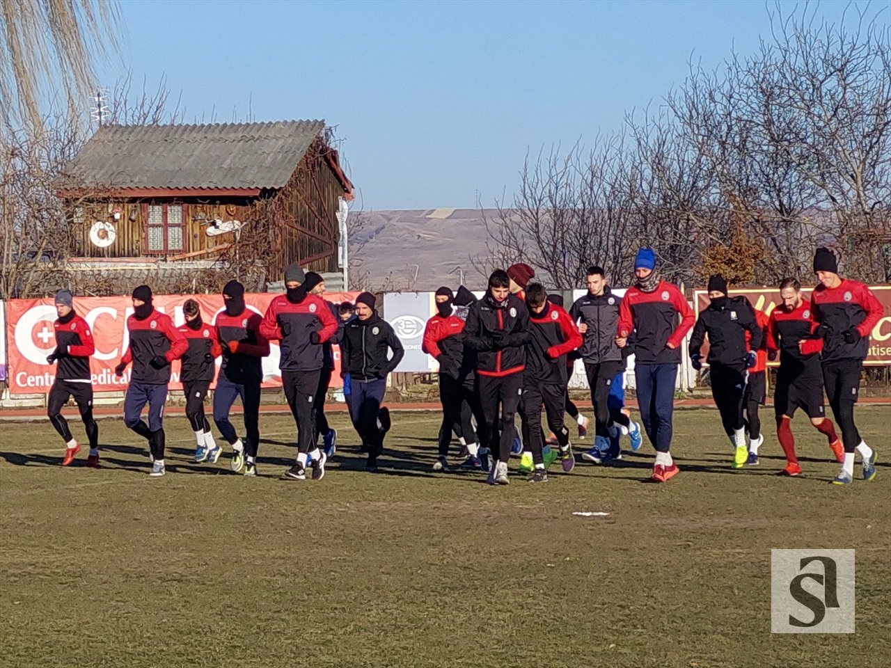 Foto: Primul antrenament al echipei Șomuz Fălticeni în 2022